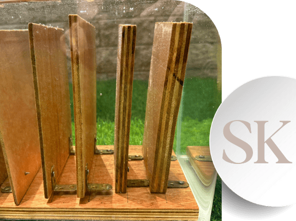 ทดสอบไม้อัดกันน้ำ